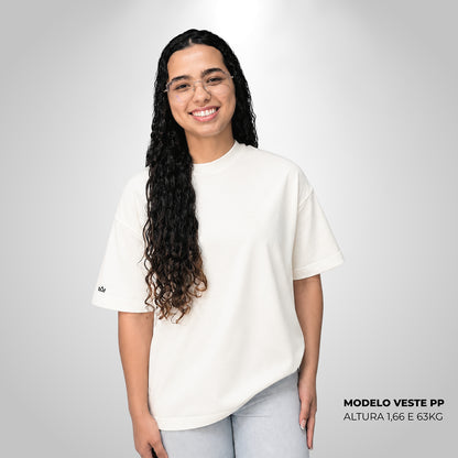 REINO TZUR — Oversized Premium 210G Off-White