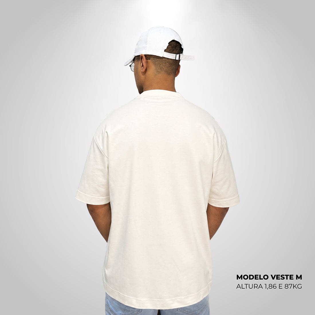 REINO TZUR — Oversized Premium 210G Off-White