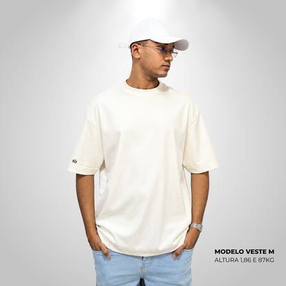 REINO TZUR — Oversized Premium 210G Off-White